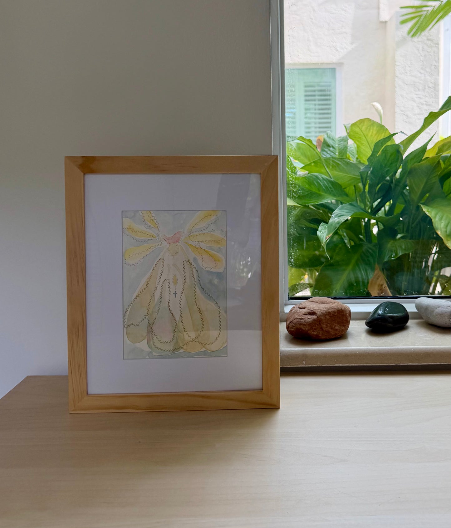 Virgen Caribeña. Gentle Play - Giclée Print