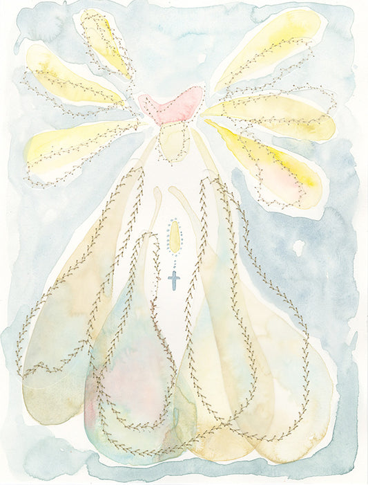 Virgen Caribeña. Gentle Play - Giclée Print